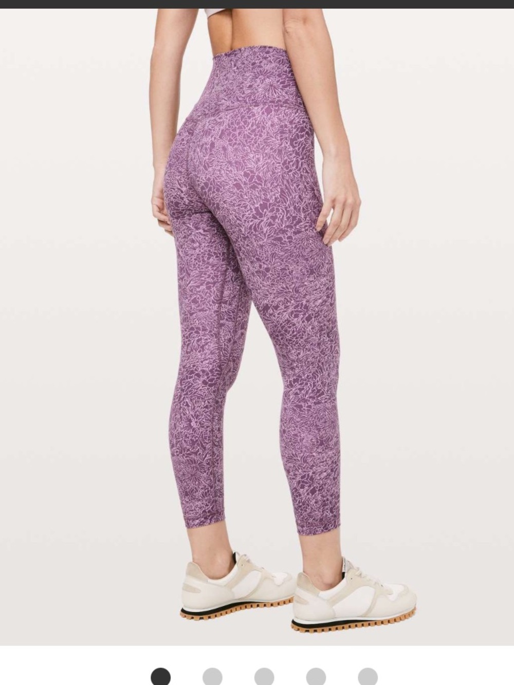 Lululemon Align Pant II 23" Arabesque Antoinette Smoky Quartz